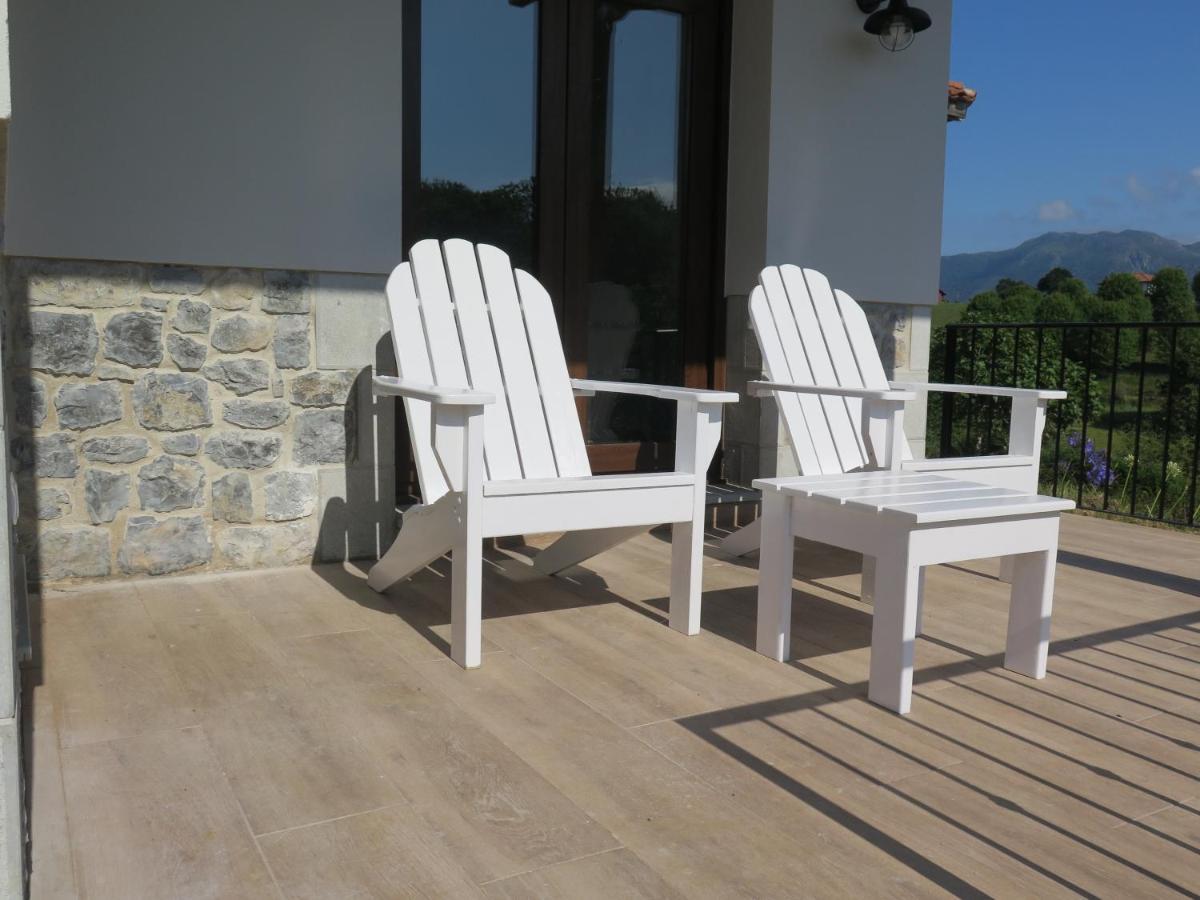 Villa La Casina Del Olivo Ribadesella Esterno foto